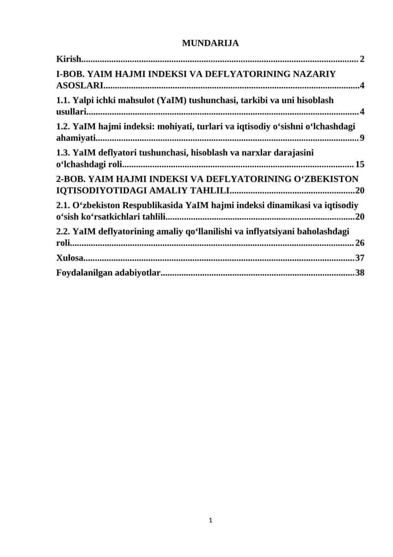Yalpi_ichki_mahsulot_hajmi_indeksi_va_deflyatorining_iqtisodiy_ahamiyati