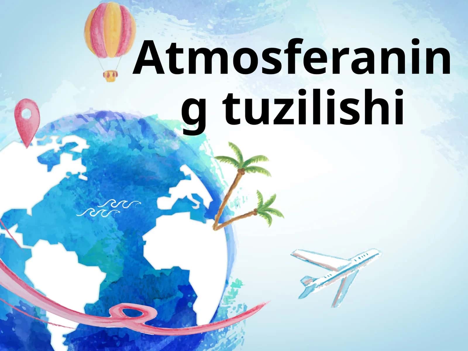 Atmosferaning tuzilishi
