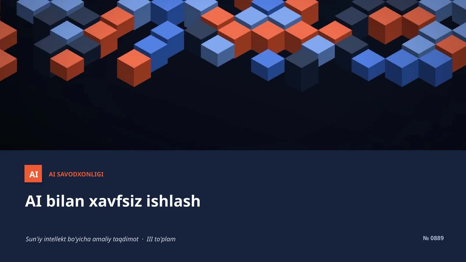 AI SAVODXONLIGI