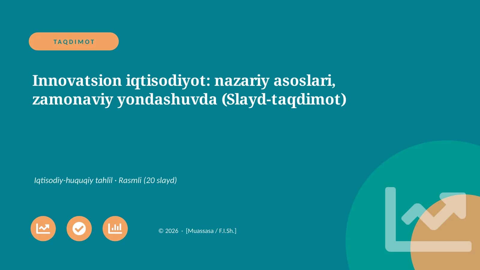 Innovatsion iqtisodiyot: nazariy asoslari, zamonaviy yondashuvda