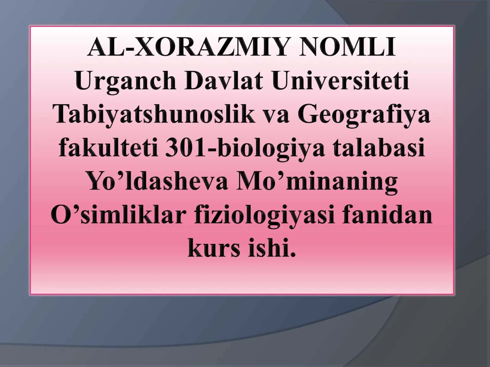 Mikroelementlar va ularning fiziologik ahamiyati