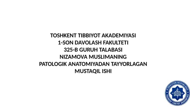PatoLogik Anatomiya