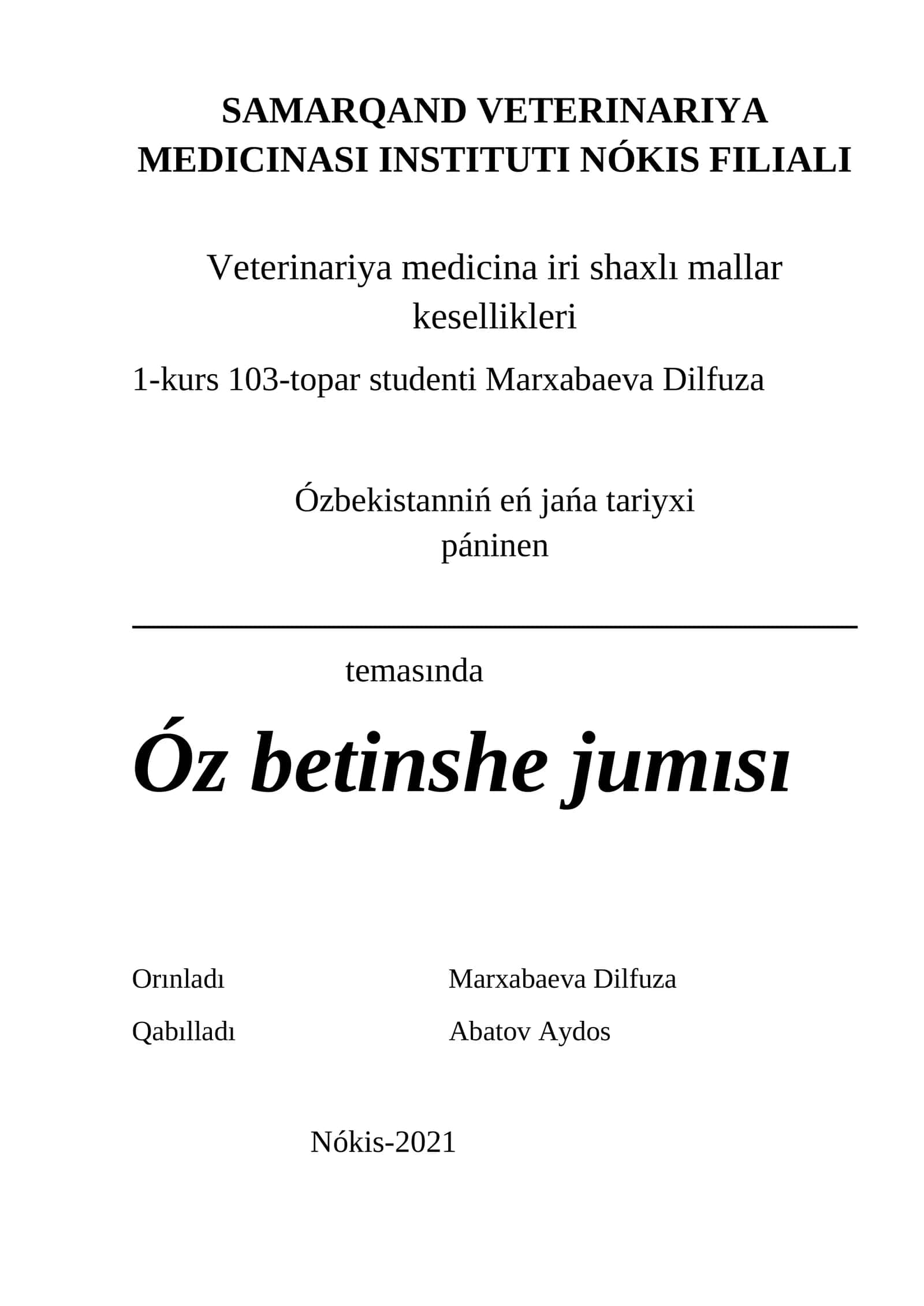 Ózbekstannıń xalıq aralıq reytinglerdegi kórsetkishlerin kóteriw ushın tarıyxıy hám sıyasıy áhmiyeti