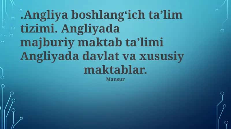 Xususiy Maktab Tizimi