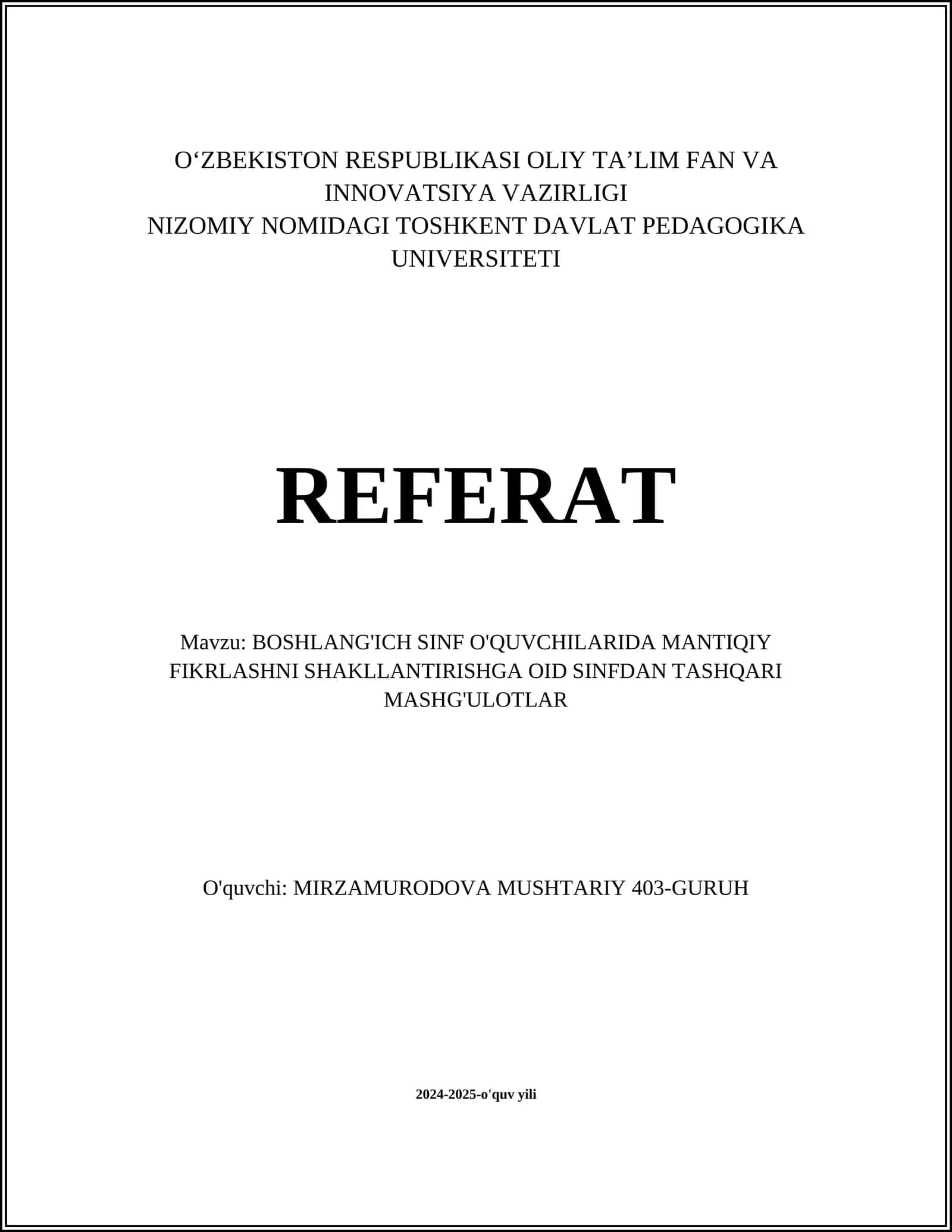Oddiy matematika masalalari