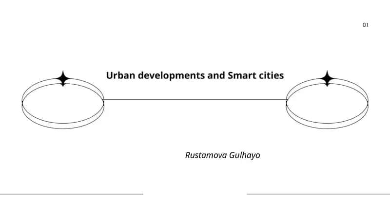 Urban developments and Smart cities