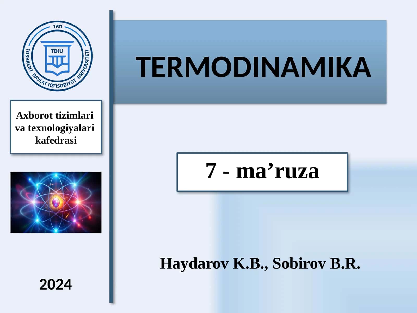 TERMODINAMIKA