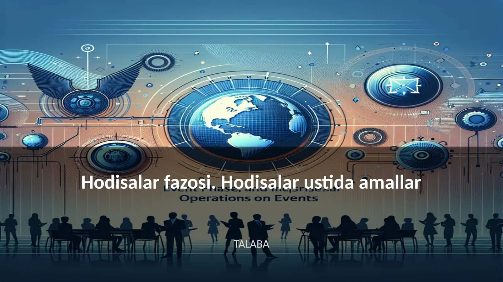 Hodisalar fazosi. Hodisalar ustida amallar