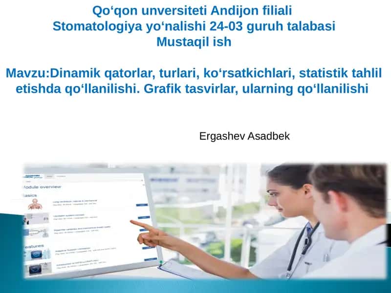 Dinamik qatorlar