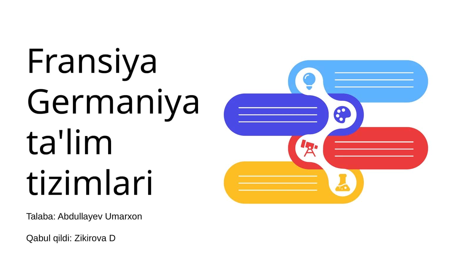 Fransiya Germaniya ta'lim tizimlari