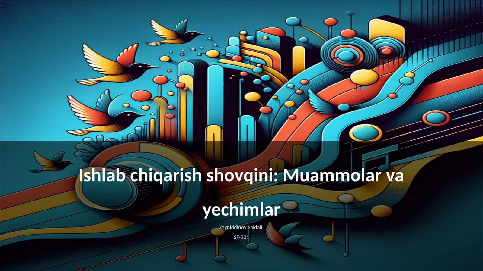 Ishlab chiqarish shovqini: Muammolar va yechimlar