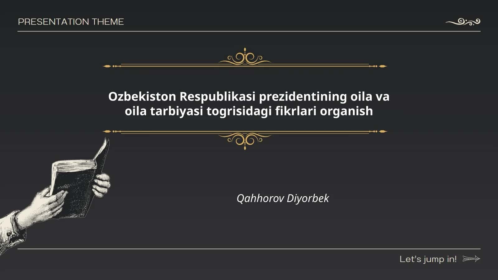 Oila qadriyatlarini mustahkamlash