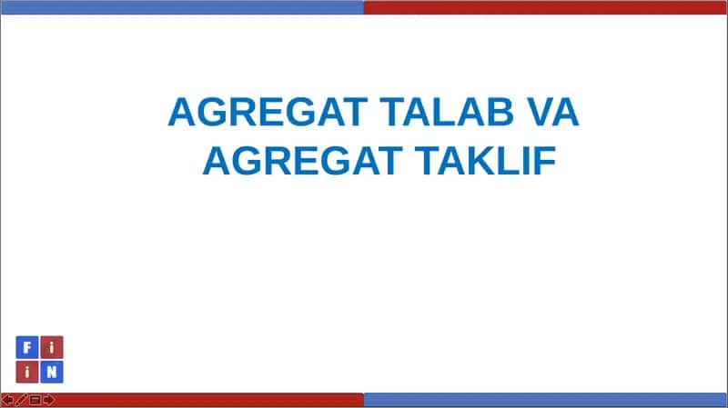 Agregat talab va agregat taklif