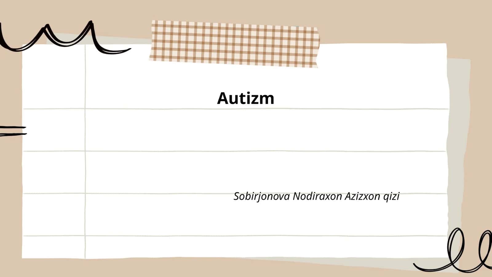 Autizm