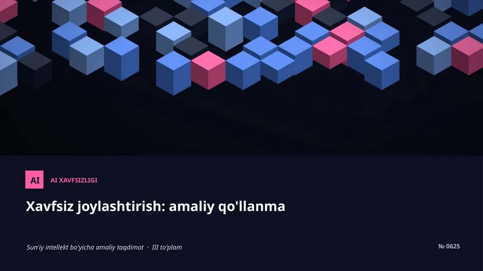 AI XAVFSIZLIGI