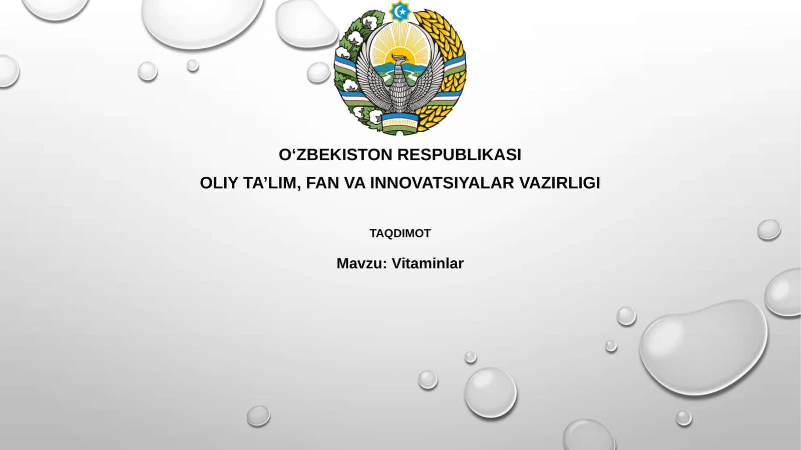 Vitaminlar