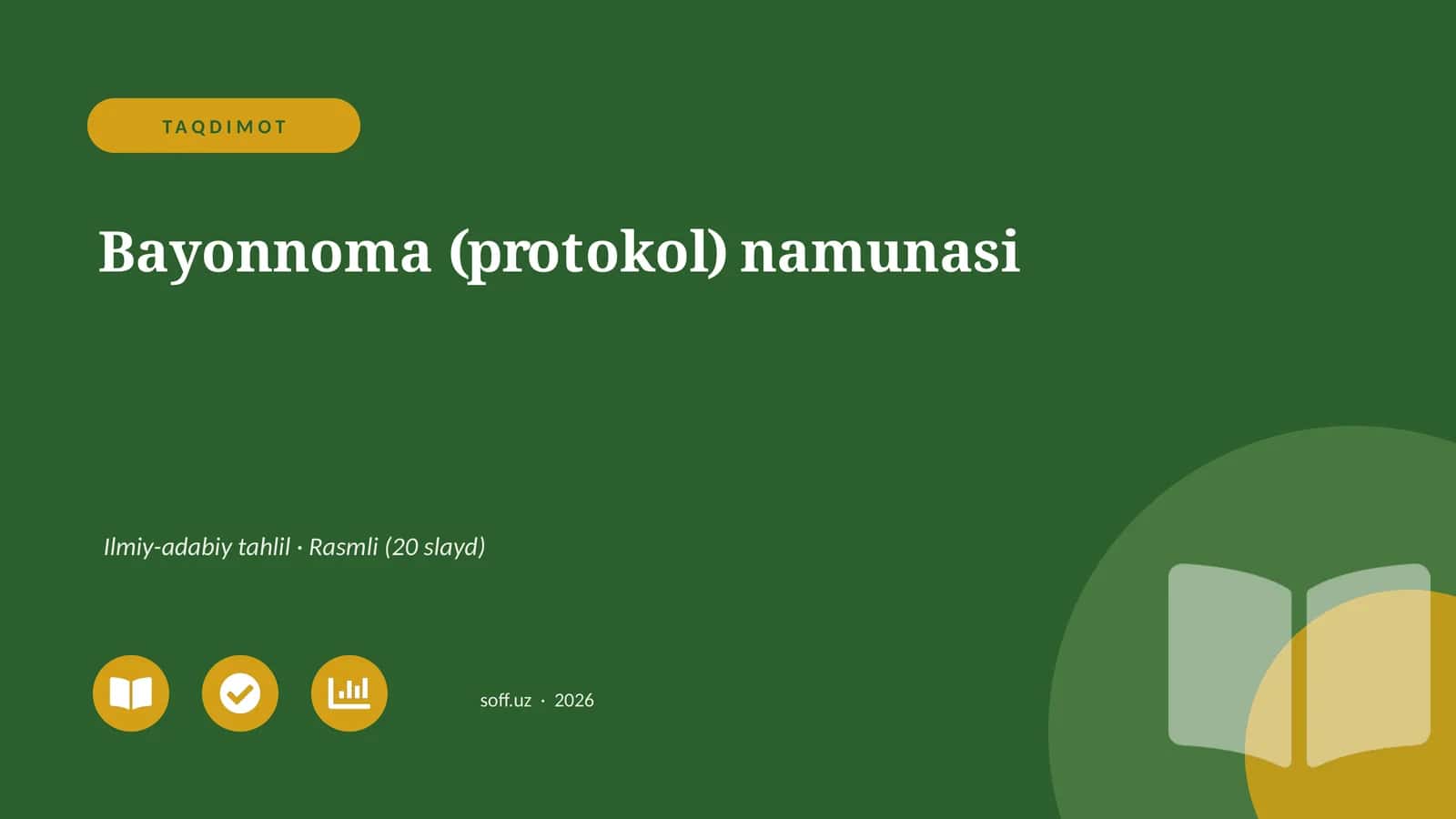 Bayonnoma (protokol) namunasi
