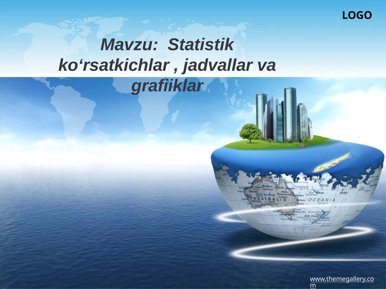 Statistik ko‘rsatkichlar, jadvallar va grafiiklar