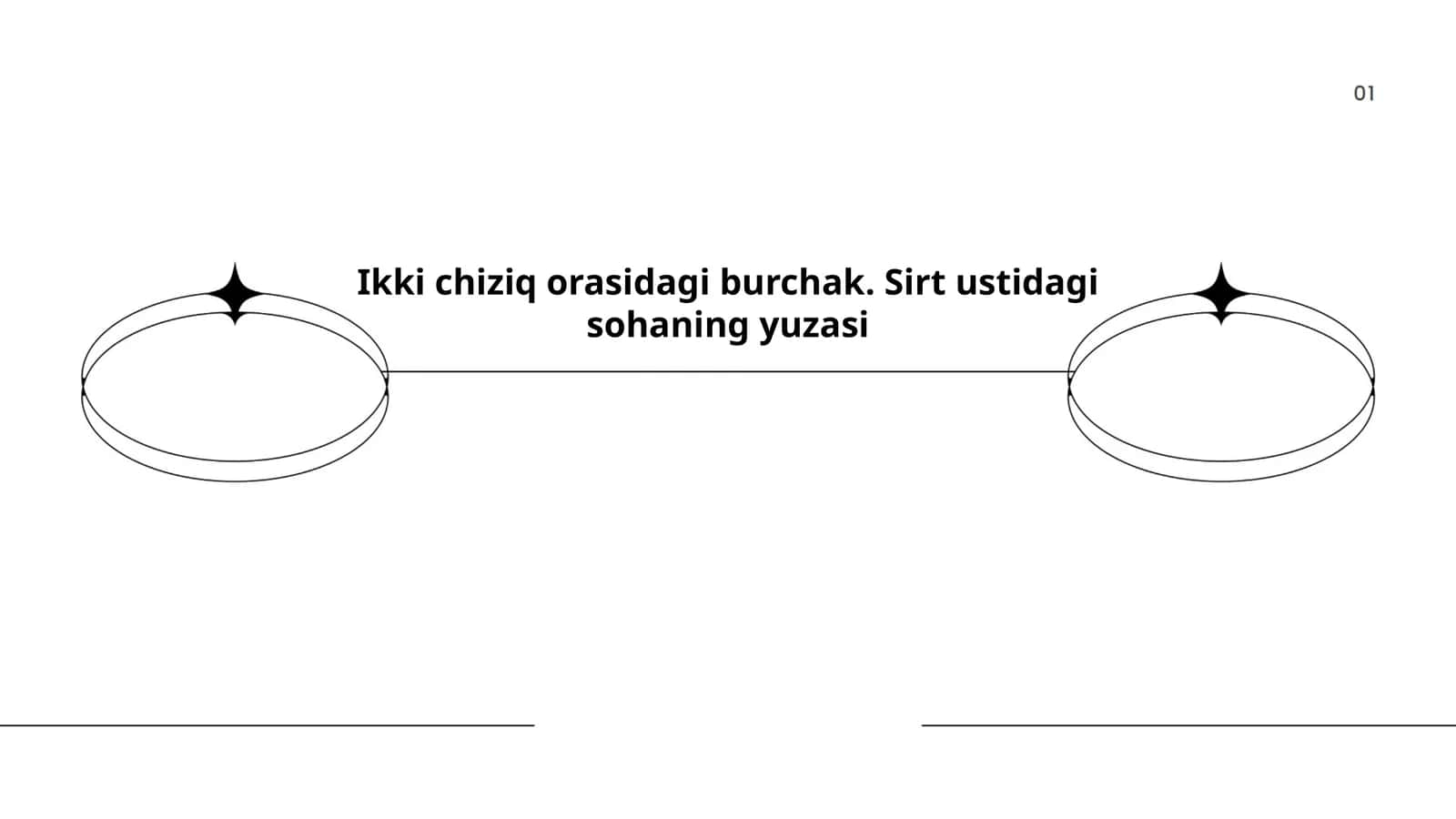 Ikki chiziq orasidagi burchak