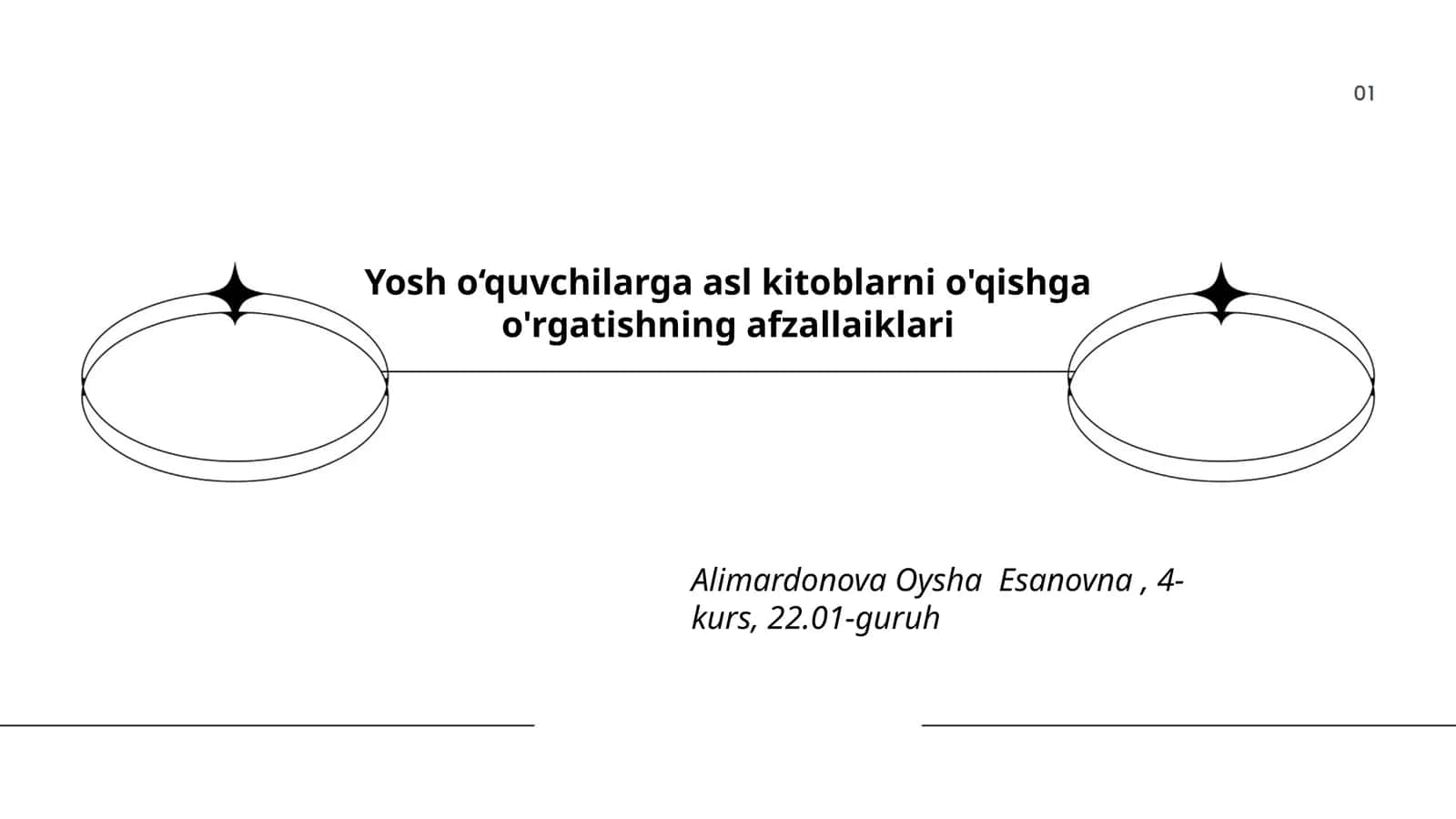 Yosh o‘quvchilarga asl kitoblarni o'qishga o'rgatishning afzallaiklari