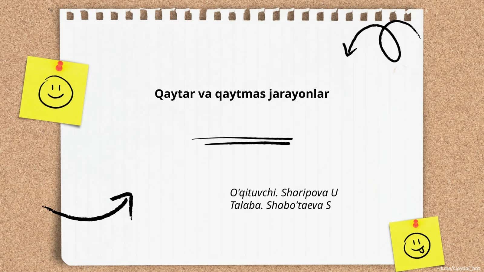 Termodinamik jarayonlar