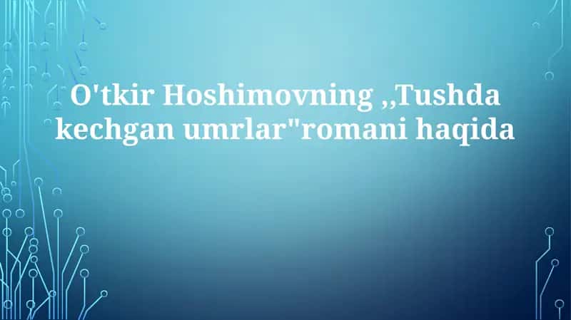 Tushdakechgan umrlar