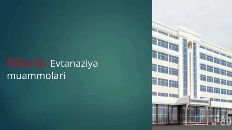 Evtanaziya muammolari