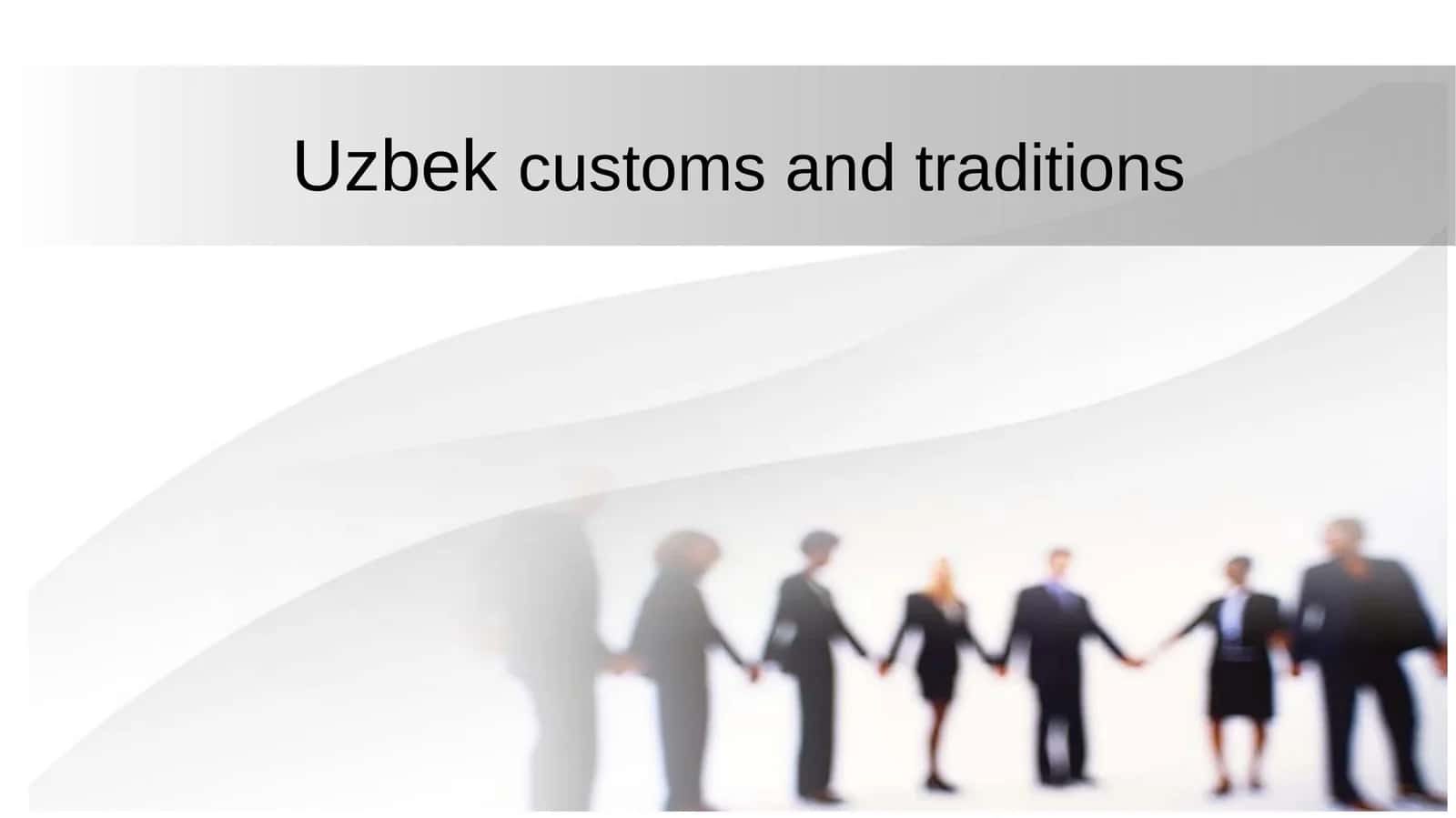 Uzbekcustomsand traditions