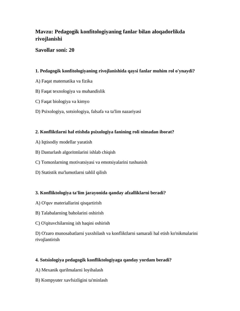 Pedagogik konfliktologiya