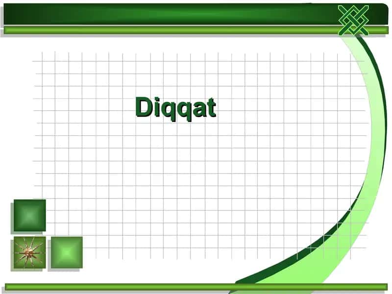 Diqqat haqida tushunchalar