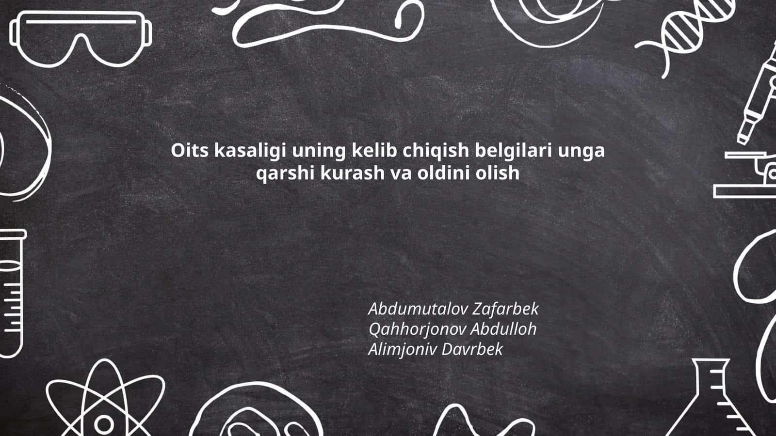 OITS kasalligining tarixi