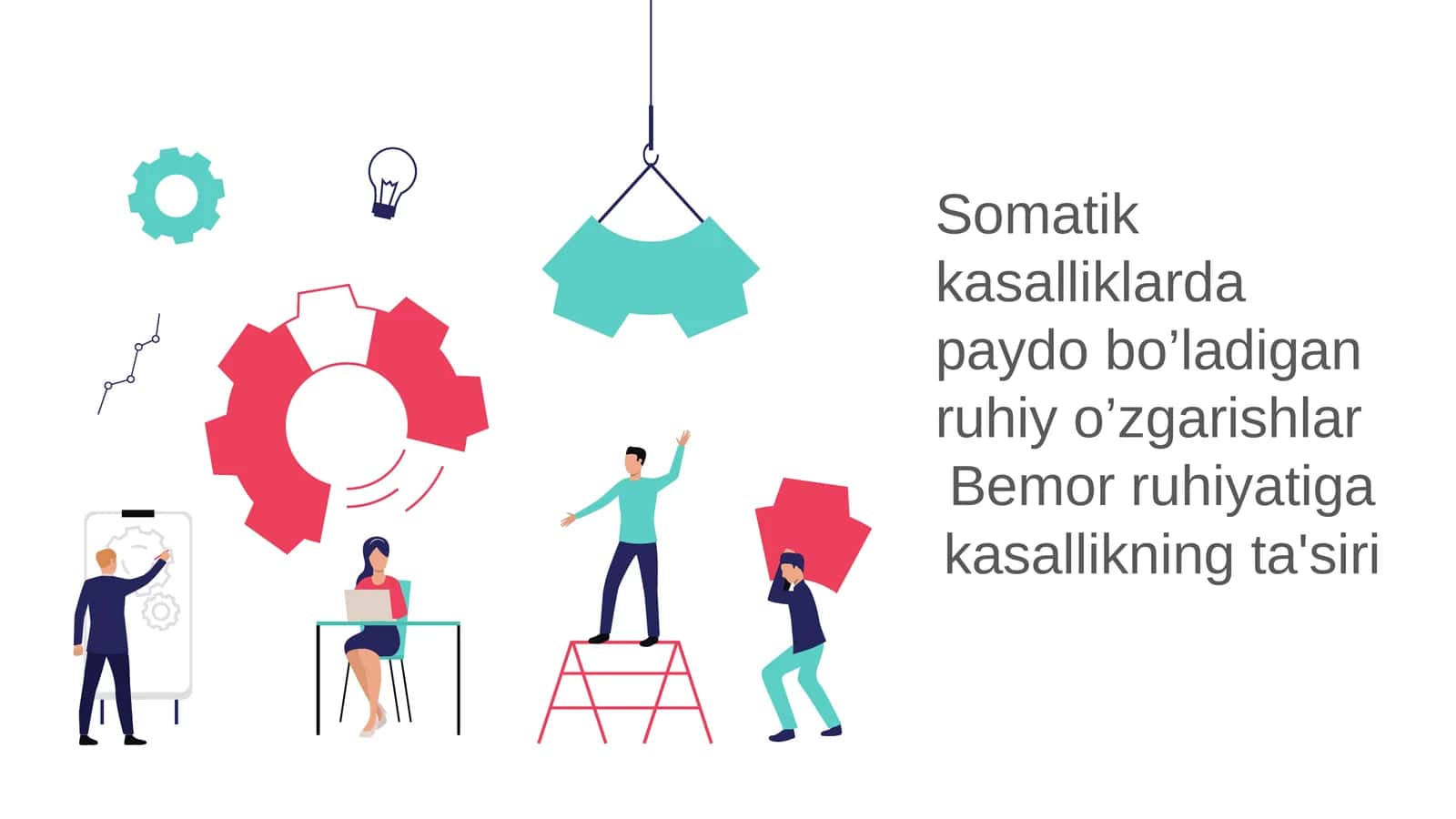Somatik kasalliklarda paydo bo’ladigan ruhiy o’zgarishlar