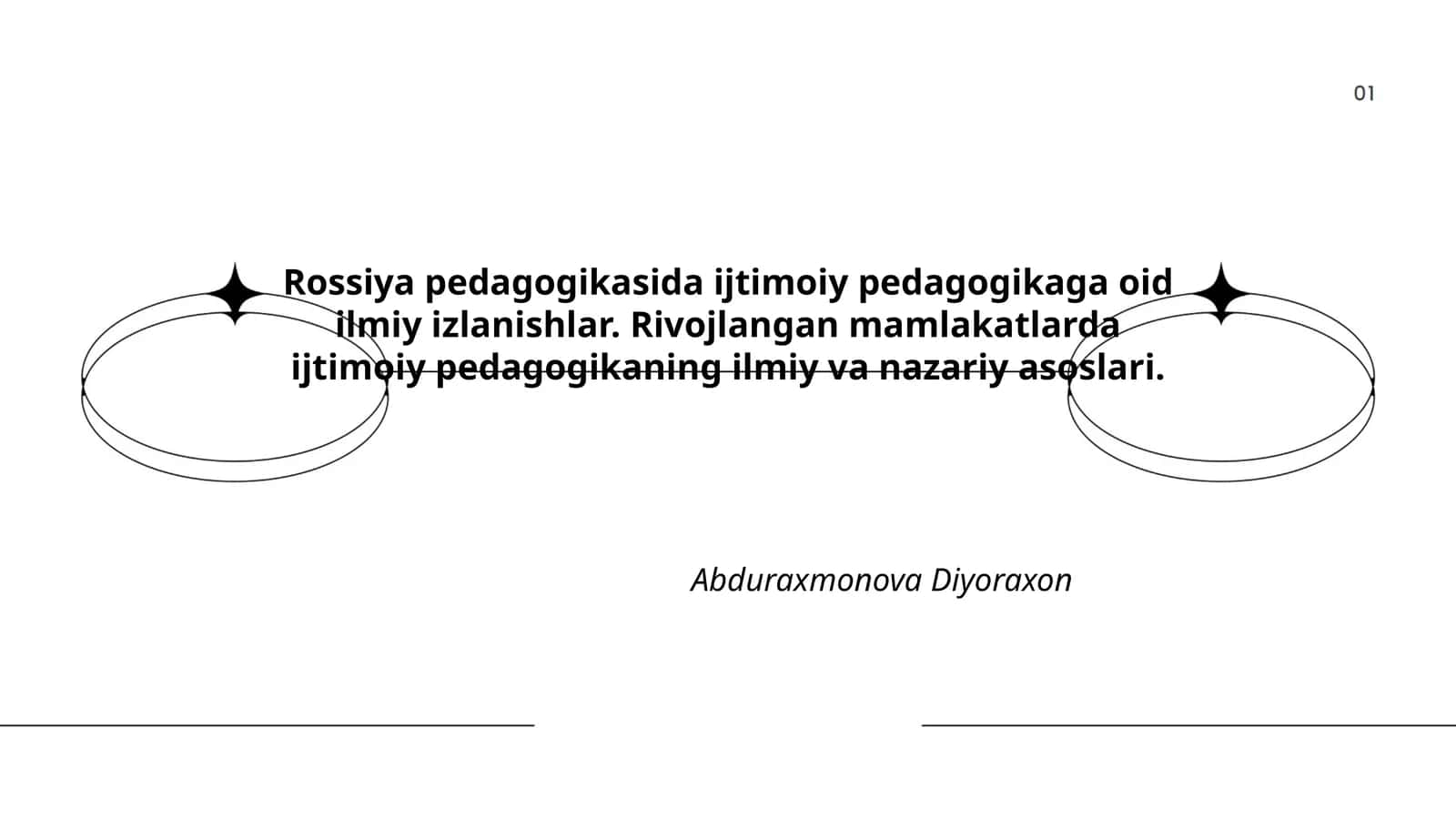 Rossiya pedagogikasida ijtimoiy pedagogikaga oid ilmiy izlanishlar