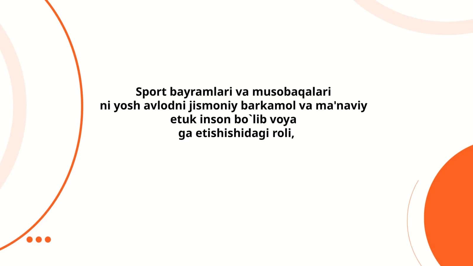 Sport bayramlari va musobaqalari