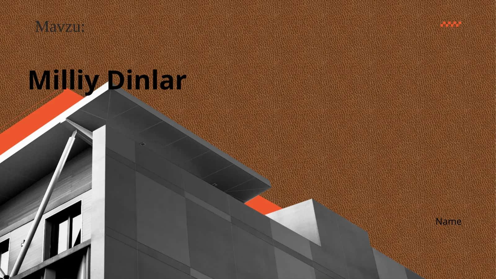 Milliy Dinlar
