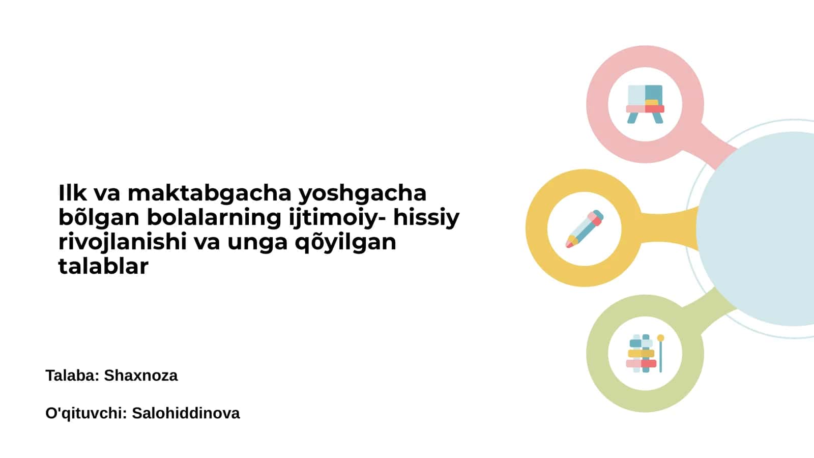 Ijtimoiy-hissiy rivojlanishning mohiyati