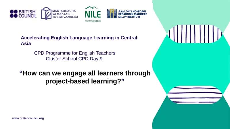 CPD Programme for English TeachersCluster School CPD Day9