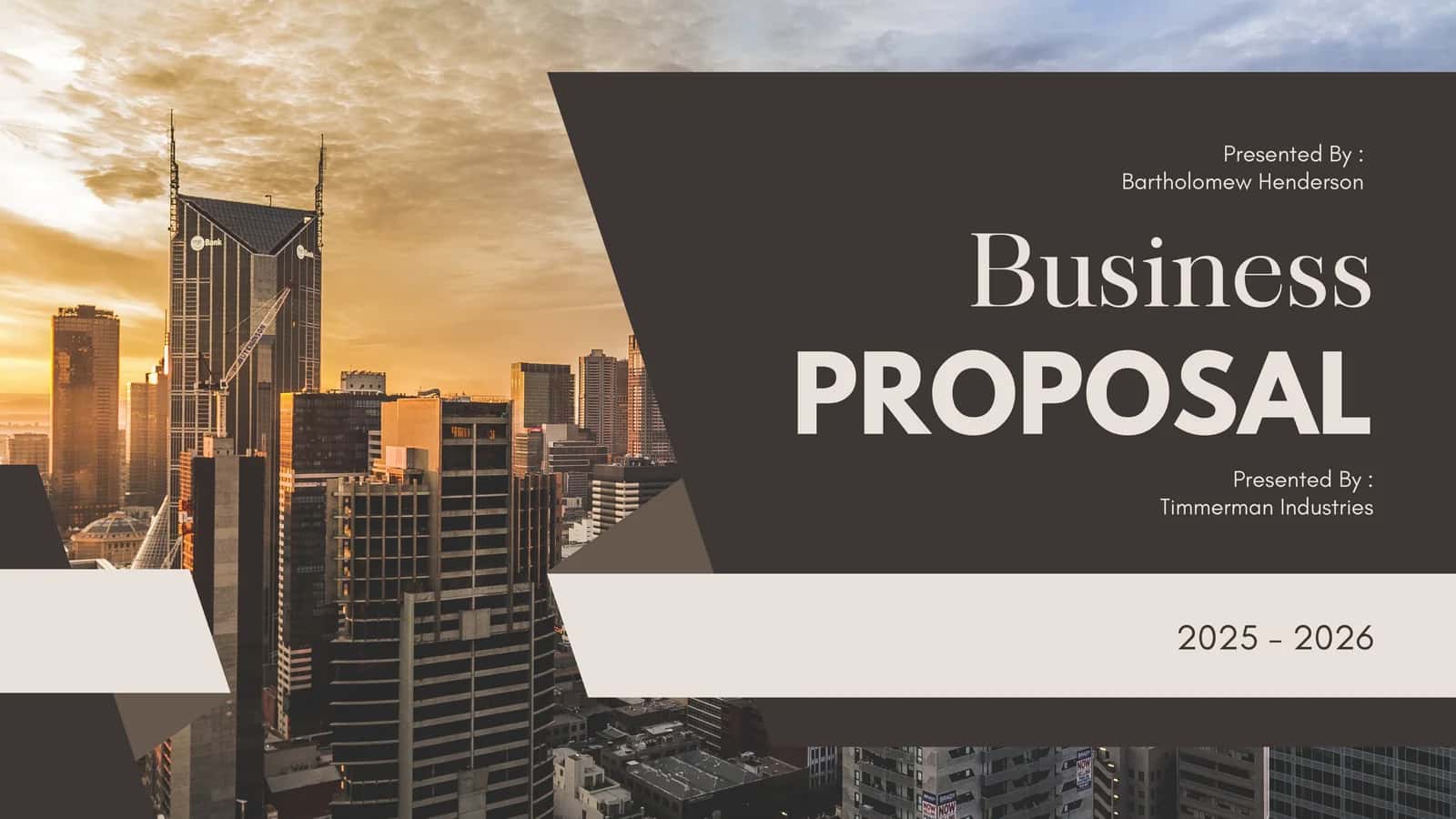PROPOSAL