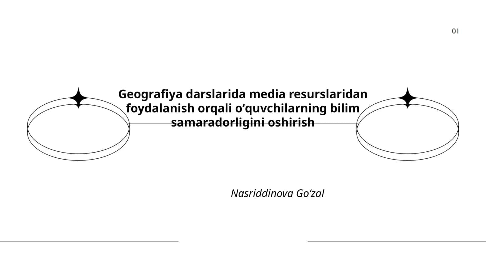 Geografiya darslarida media resurslaridan foydalanish