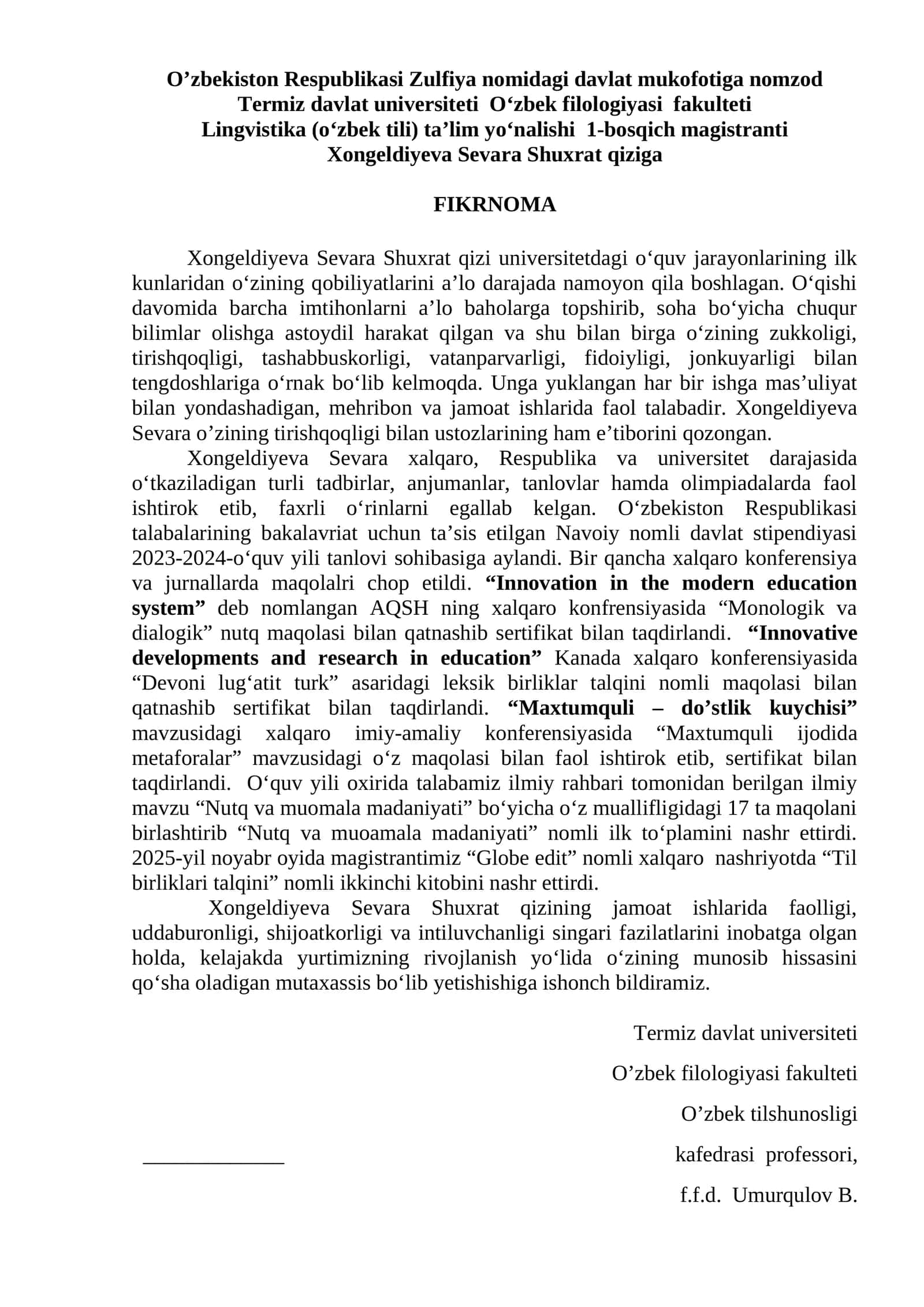 FIKRNOMA