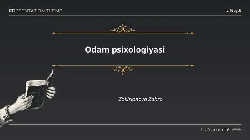 Odam psixologiyasi