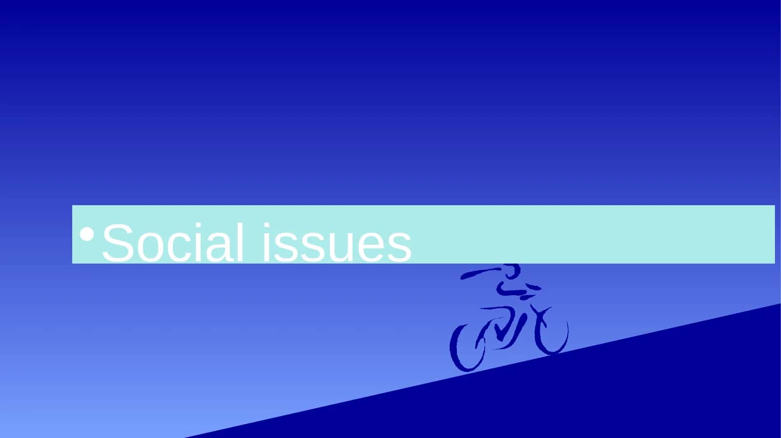Social Issues Analysis