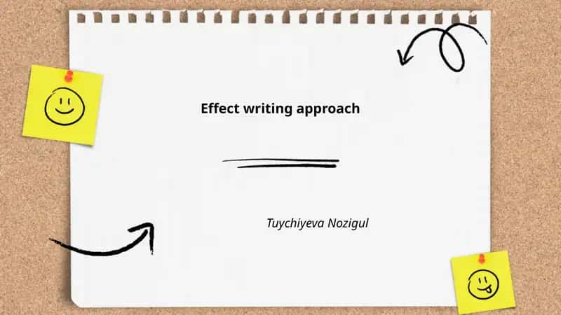 Effect writing approach