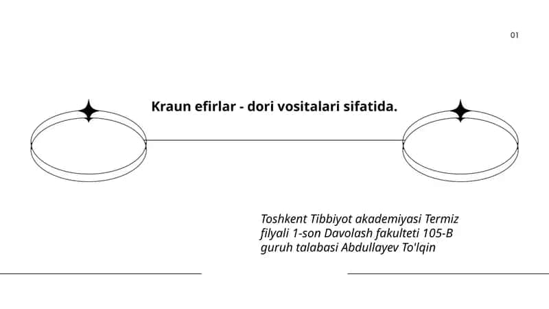 Kraun efir yog'larining tibbiy qo'llanilishi