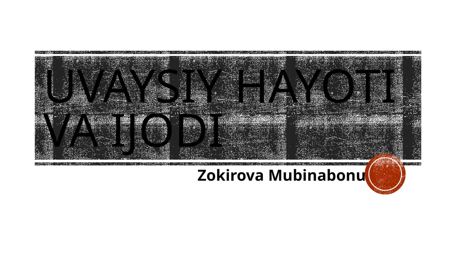 Uvaysiy hayoti va ijodi