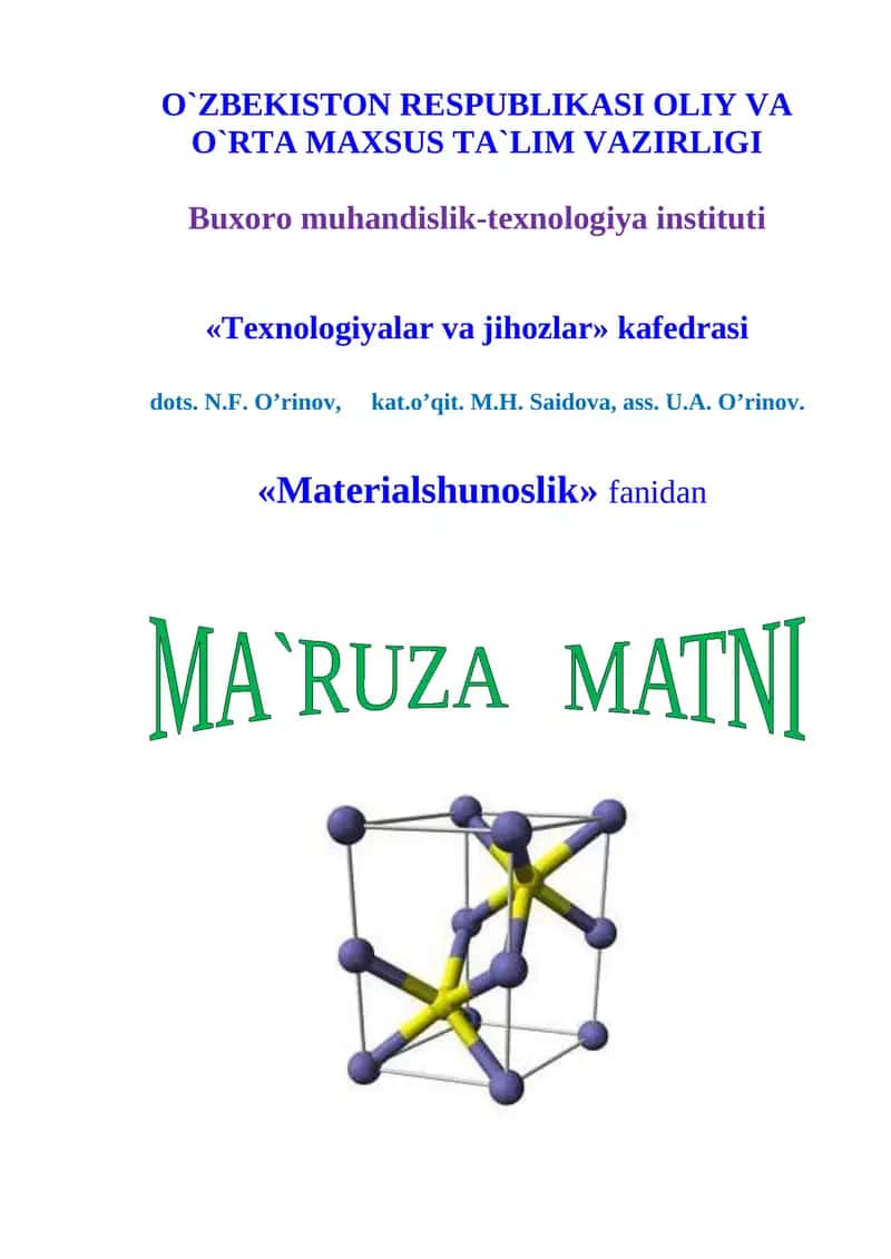Materialshunoslik