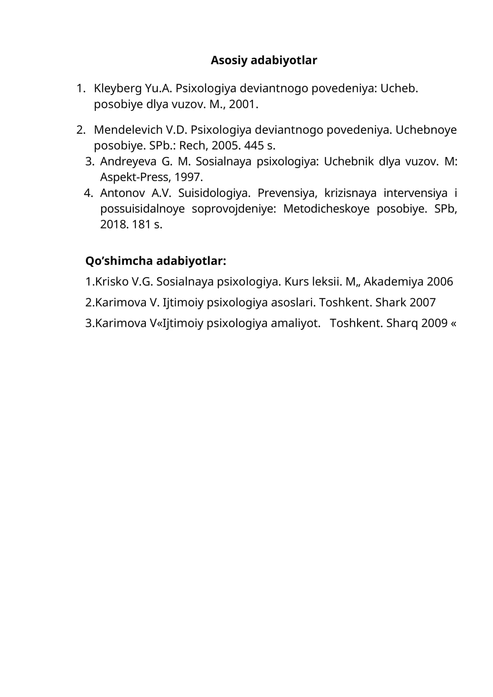 Psixologiya deviantnogo povedeniya