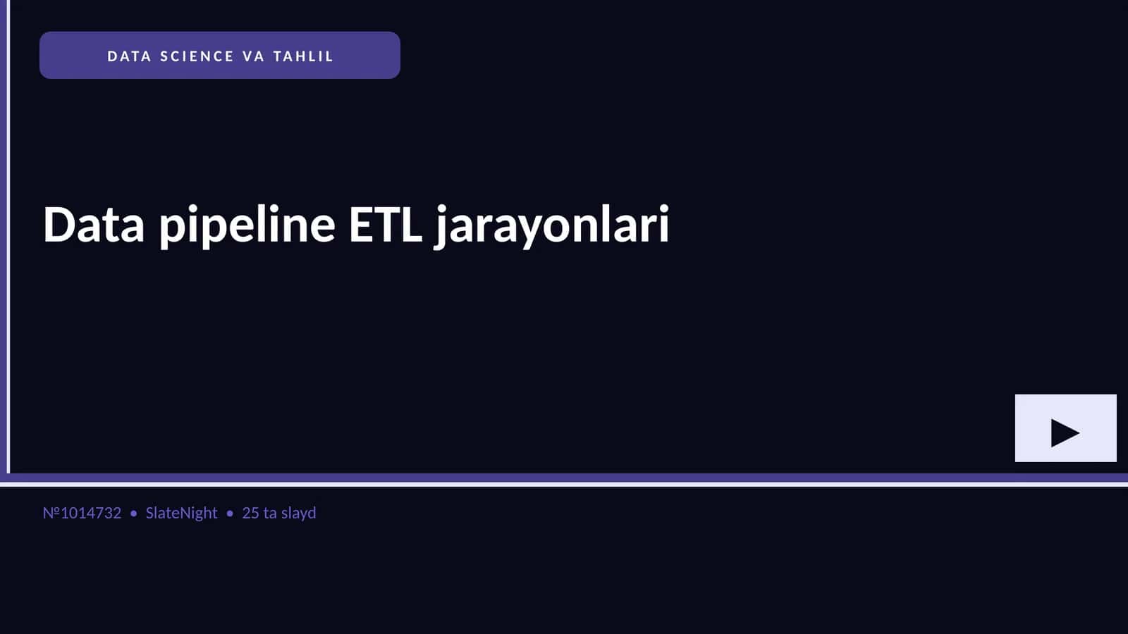 DATA SCIENCE VA TAHLIL