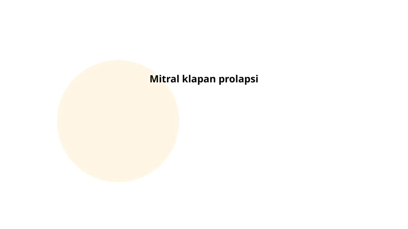 Mitral klapan prolapsi