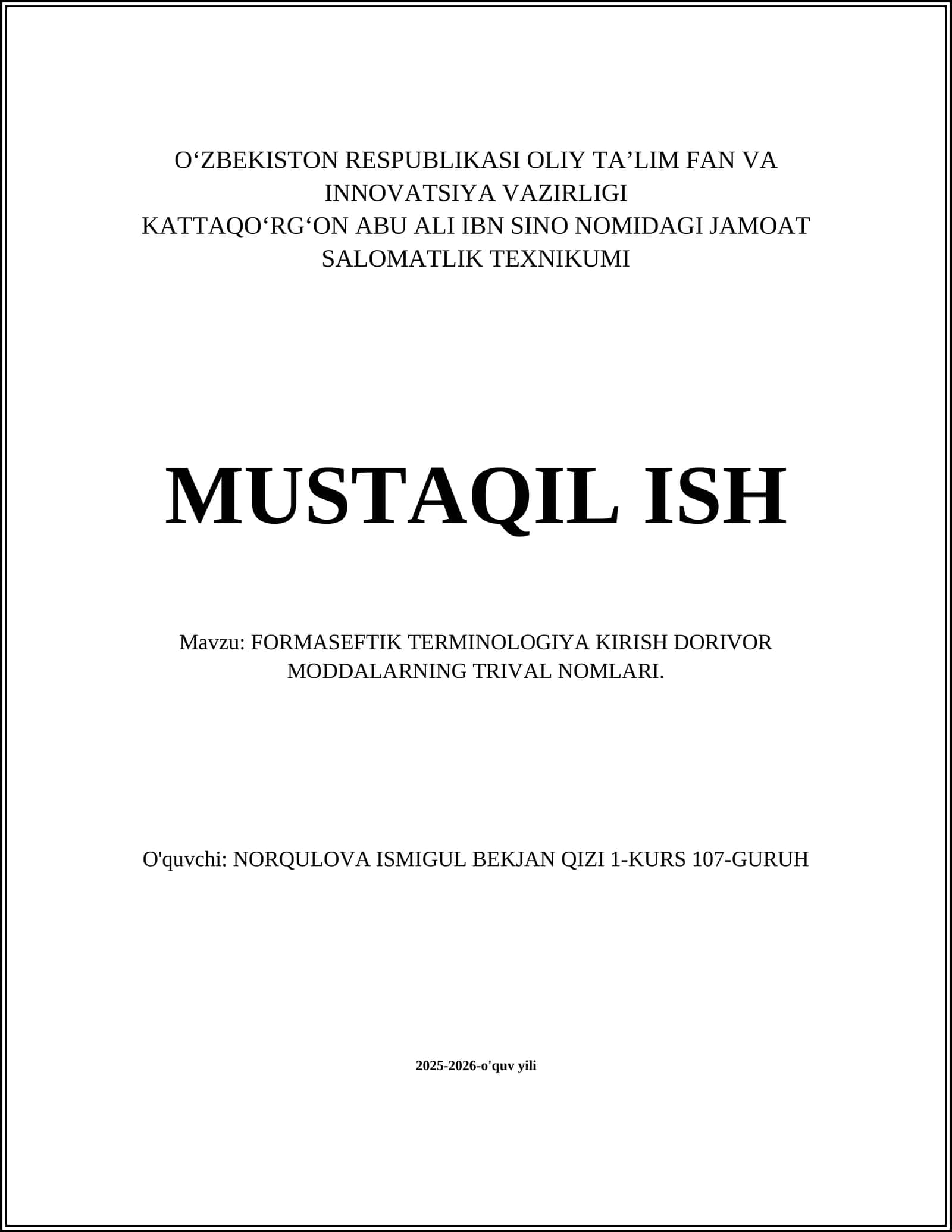 FORMASEFTIK TERMINOLOGIYA